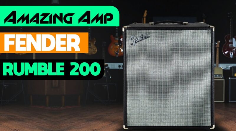 Fender Rumble 200 : Most Amazing Amp For You!