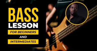 General Bass Tutorial for Beginners/ Intermediate Players