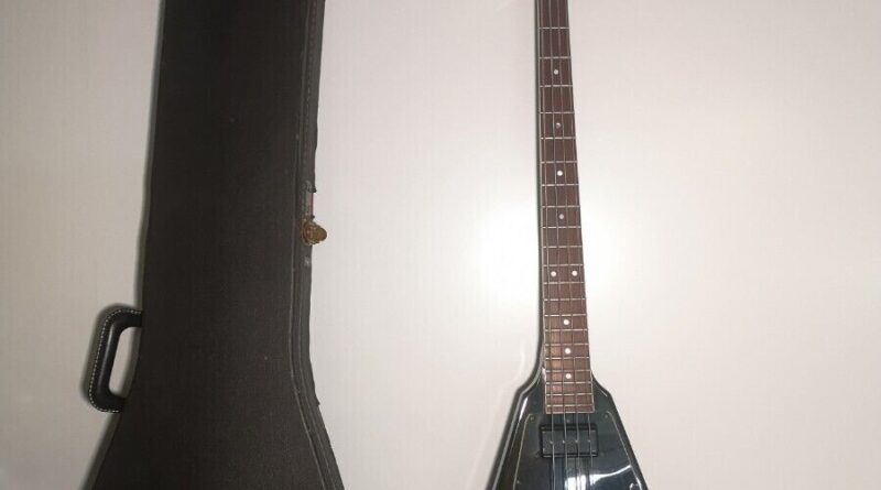 Gibson USA 1981 Flying V Electric Bass Guitar - Rare Used Vintage