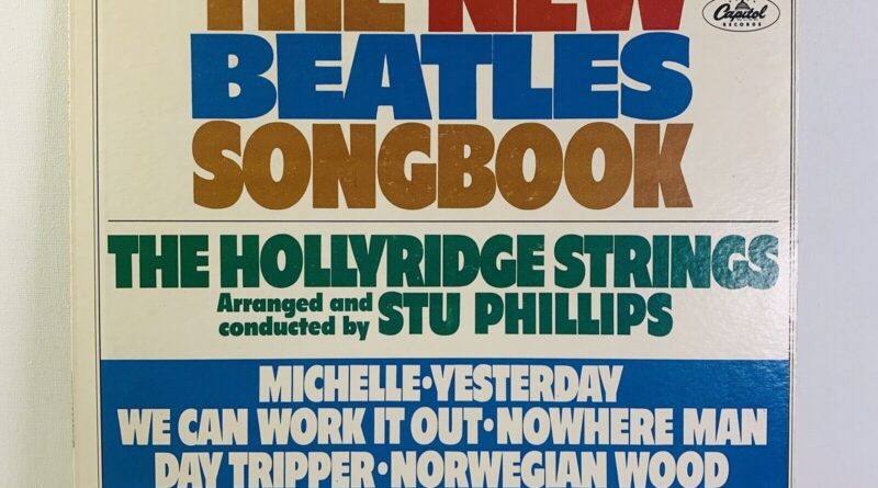 HOLLYRIDGE STRINGS: the new beatles songbook CAPITOL 12" LP 33 RPM