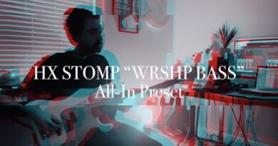 HX STOMP "WRSHP BASS" All-In Preset