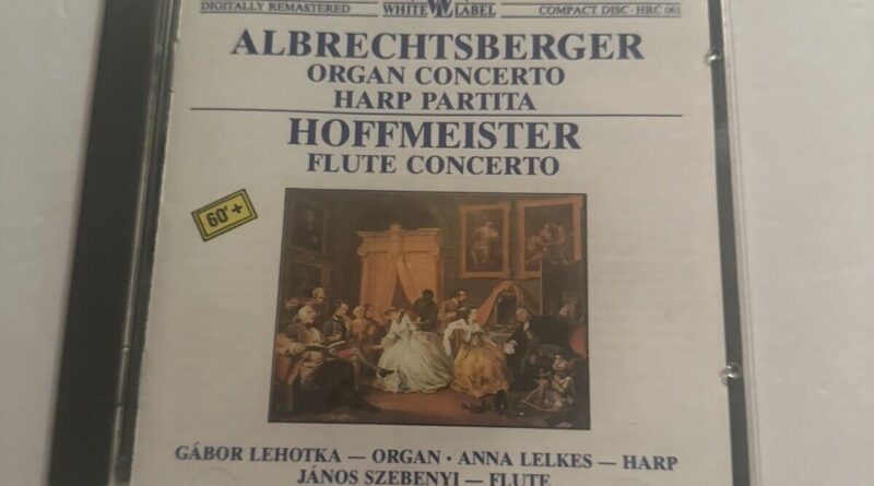 Hoffmeist - Organ Concerto Partita Flute Concerto - Hoffmeist CD (box2)