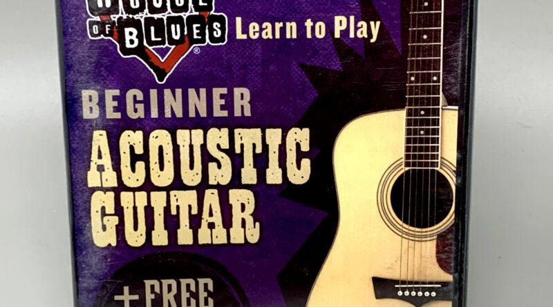 House Of Blues Learn To Play Beginner Acoustic Guitar DVD Lesson Book Open Box