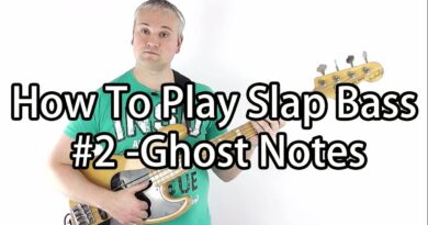 How To Play Slap Bass #2 - Ghost Notes For Dat Funky Sound