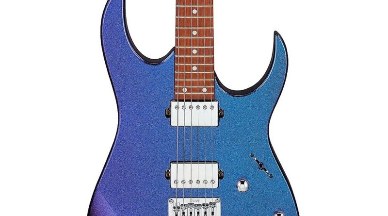 Ibanez GRG121SP Electric Guitar Blue Metal Chameleon