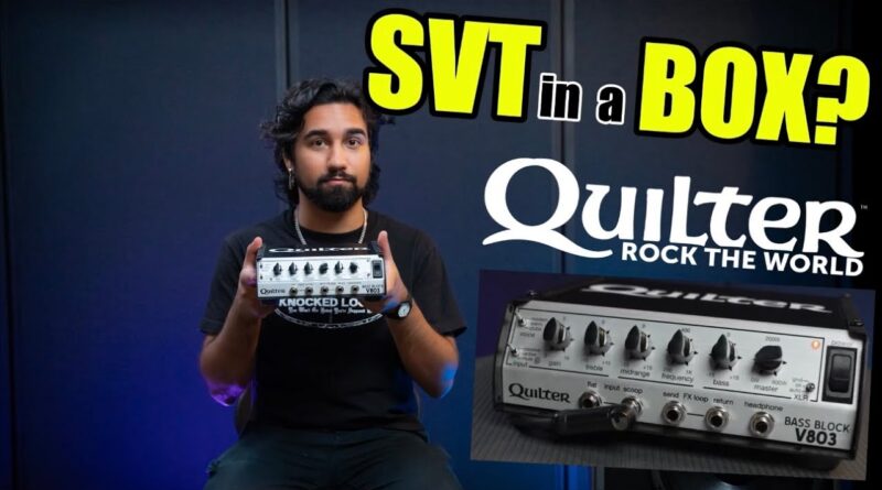 Is the Quilter V803 THE BEST BASS AMP?!