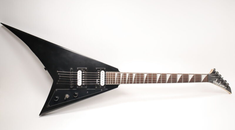 Jackson JS32T Rhoads V Right-Handed Electric Guitar Satin Black Finish