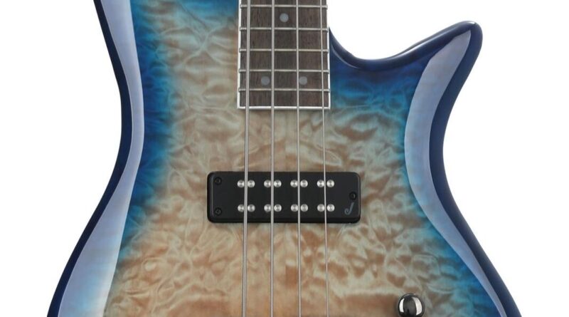 Jackson Spectra JS3Q Bass Guitar - Amber Blue Burst