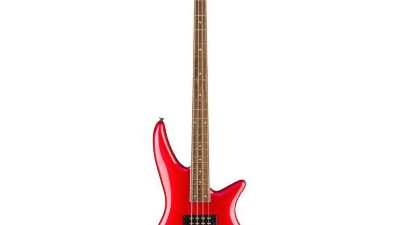 Jackson X Series Spectra Bass SBX IV 4-String Bass Guitar Candy Apple Red