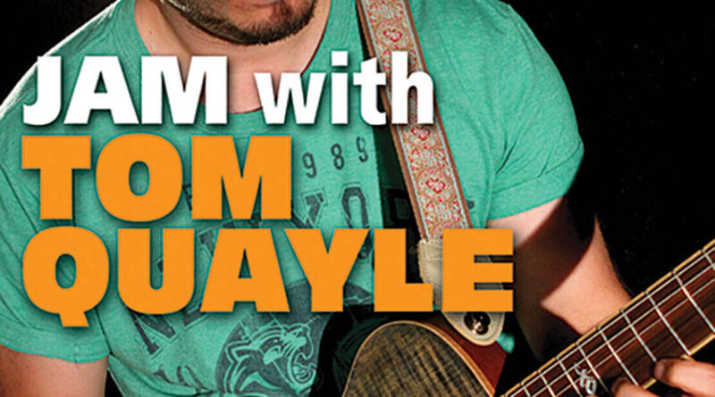 Jam with Tom Quayle Guitar Lessons Learn How to Play Lick Library Tab Video DVD