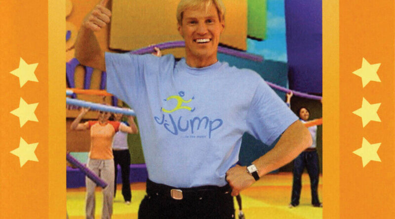 Jjump to the Music Cardio Teach Kids Fitness Lessons John Jacobson Video DVD