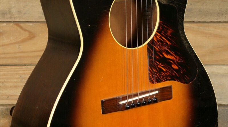 Kalamazoo 1936 KG-14 Acoustic Guitar Sunburst w/ Case "Good Condition"