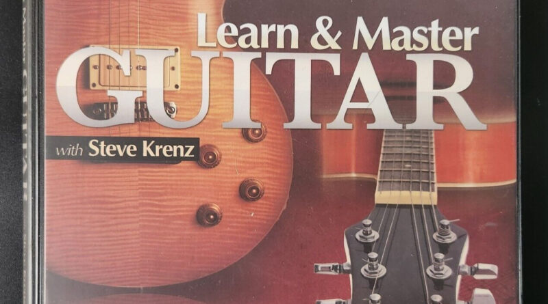 LEARN & MASTER GUITAR By Legacy KRENZ 20 Lessons  w/ Book 15 CDs Original Case