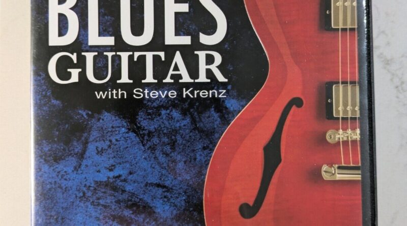 Learn And Master Blues Guitar with Steve Krenz 8 DVD Set