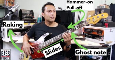 Learn This Cool Bass Lick! (Hammer-Ons, Pull-Offs, Ghost Notes, Raking, Slides)