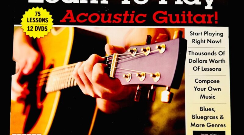 Learn to Play - Acoustic Guitar - 12 DVD set