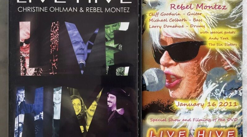 Live Hive (DVD 2011) Christine Ohlman & Rebel Montez, Sin Sisters, Andy York OOP