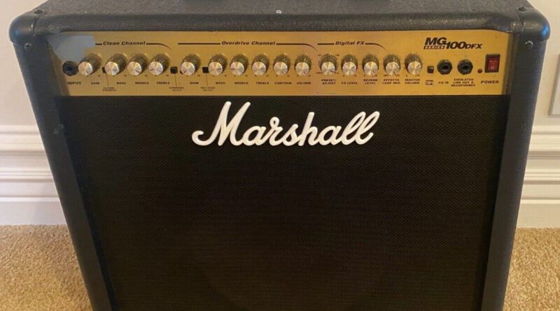 Marshall MG100DFX Guitar Amp.