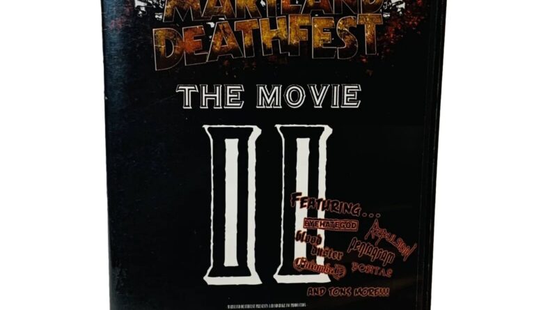 Maryland Deathfest The Movie II DVD 2010 - Live Concert 2-Disc Set Metal