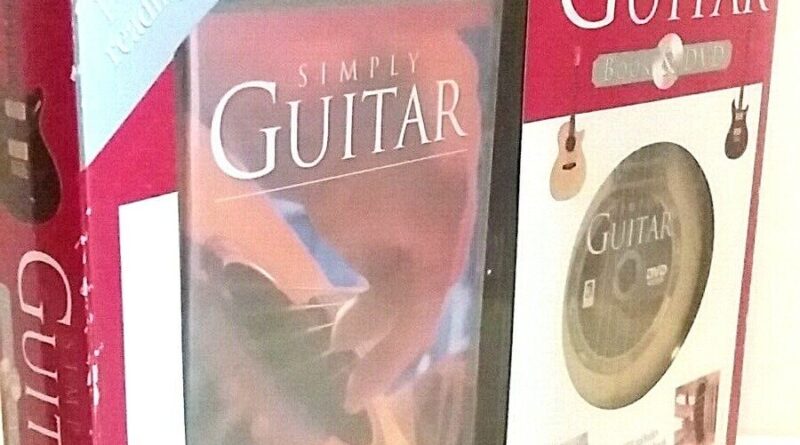 New Simply Guitar Book & DVD Box Set Steve Mackay How To Play Guitar NIB