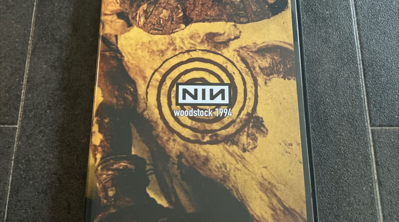 Nine Inch Nails Woodstock 1994 DVD NIN Live NY Trent Reznor Mudstock PPV