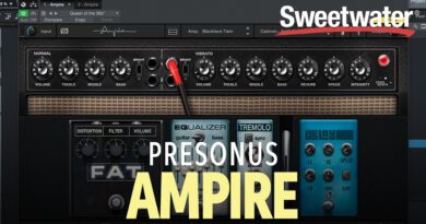 PreSonus Ampire Amp/Pedalboard Modeling Plug-in Demo