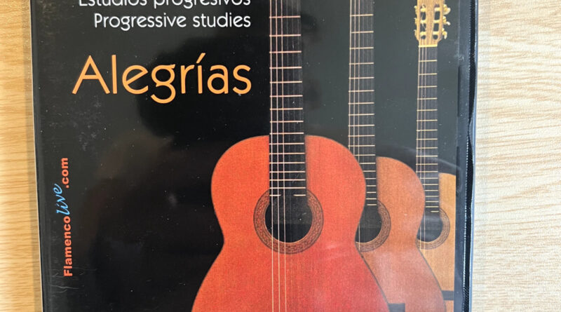 Progressive studies for Flamenco Guitar. Alegrías (Book/DVD) - Mehdi Mohagheghi