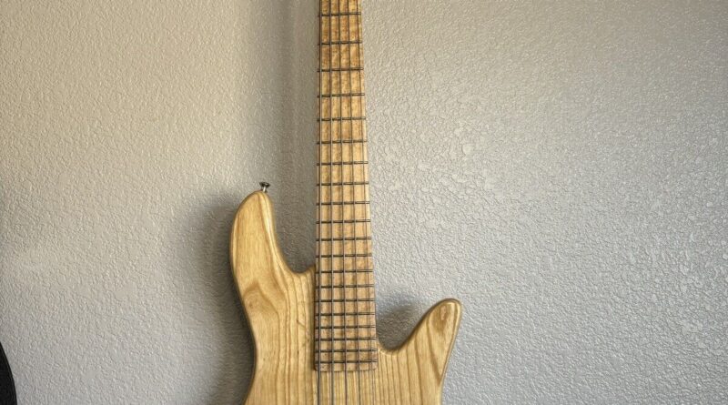 RKM Custom 5 String Bass Guitar