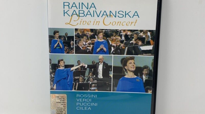 Raina Kabaivanska - Live In Concert [DVD] ???????? BUY 2 GET 2 FREE