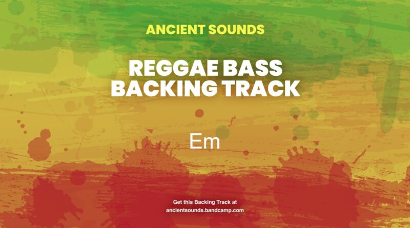 Reggae Bass - Backing Track (BM) | Prod. by Jazā