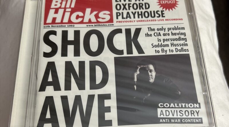 SEALED. Bill Hicks : Shock and Awe CD (2004)