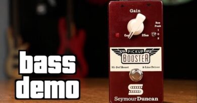 Seymour Duncan Pickup Booster Bass Demo