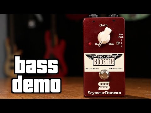 Seymour Duncan Pickup Booster Bass Demo