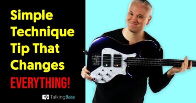 Simple Bass Technique Tip For Improving EVERYTHING!