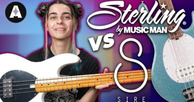 Sire Z Series vs Sterling Stingray Bass Guitar Shootout!