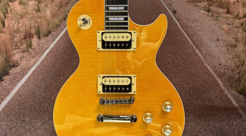 Slash LP Standard, Appetite Burst electric guitar Flame maple top USA Warehouse