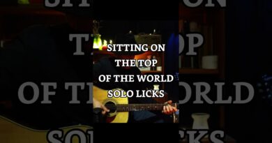 Solo Guitar Licks „Sitting On The Top Of The World” #blues