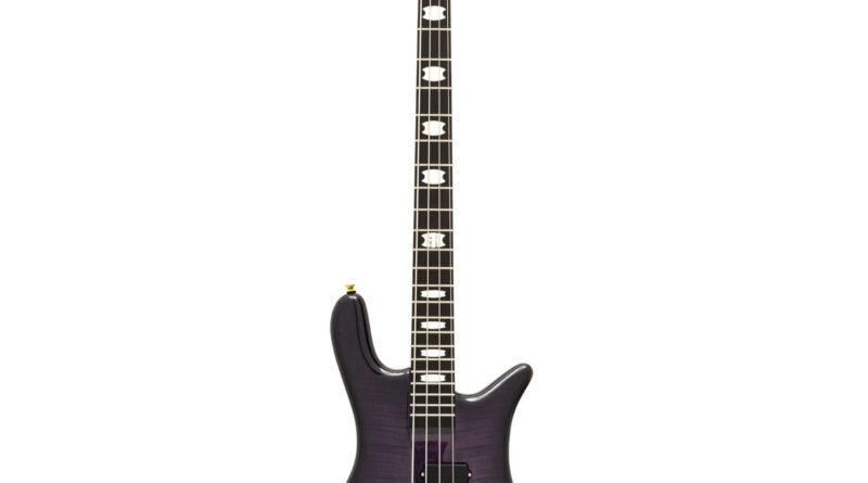 Spector Euro4LT 4 String Bass Guitar Ebony Fretboard, Violet Fade Gloss