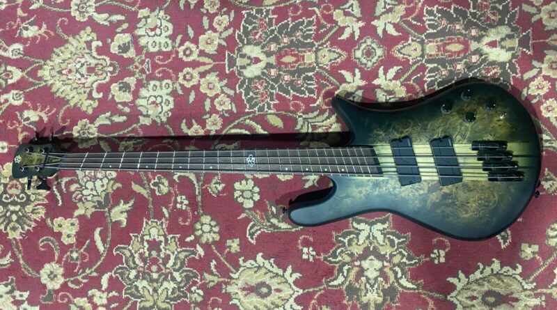 Spector NS Dimension 4 Bass Guitar - Haunted Moss Matte Mint Condition