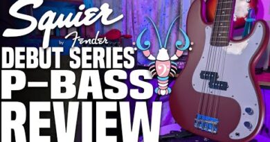 Squier Debut Series Precision Bass Review - When the Bar is Set Too Low - LowEndLobster Review