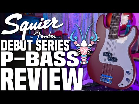 Squier Debut Series Precision Bass Review - When the Bar is Set Too Low - LowEndLobster Review