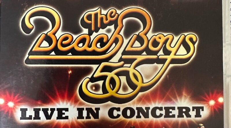 THE BEACH BOYS - 50 - Live In Concert / Doin It Again 2 x DVD Set AS NEW!