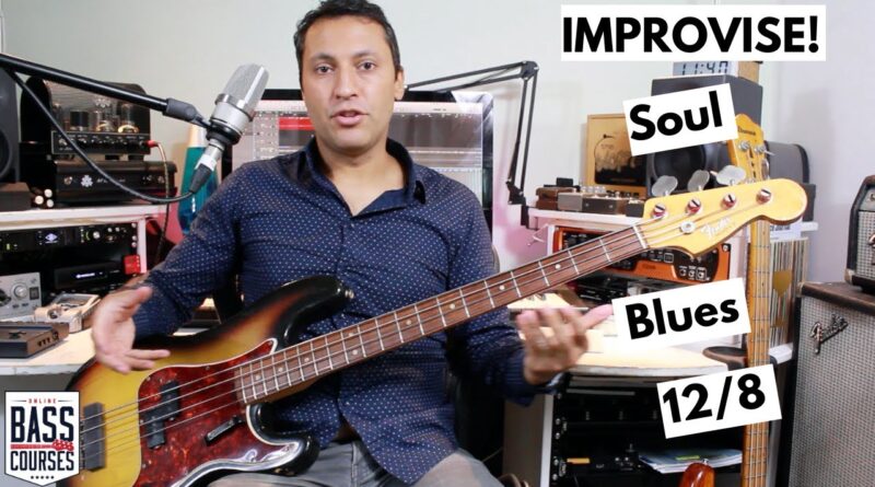 TIPS To Improvise Soul/Blues Bass Lines (Patterns/Chord Tones/Scales/Rhythms)