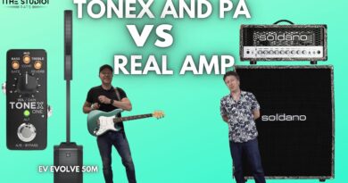 TONEX And PA Face-Off Guitar Amp - EV Evolve 50M