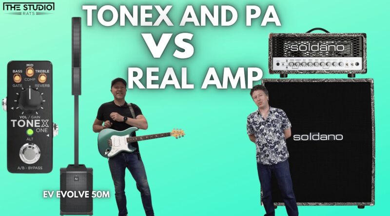 TONEX And PA Face-Off Guitar Amp - EV Evolve 50M