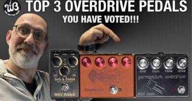 TOP 3 overdrive pedals out of 48!