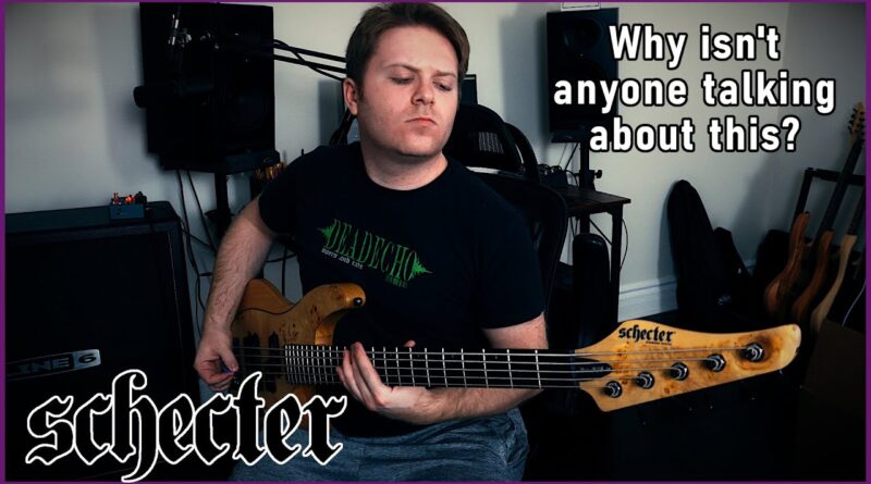 The New Best Bass for Metal? - Schecter Reaper 5 Demo & Review