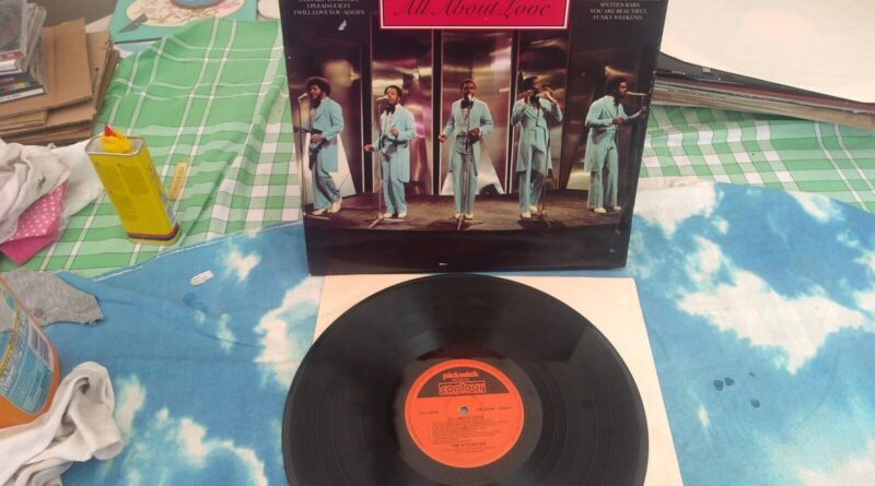 The Stylistics - All About Love LP Comp Contour CN 2044 1981 UK NEAR MINT VINYL