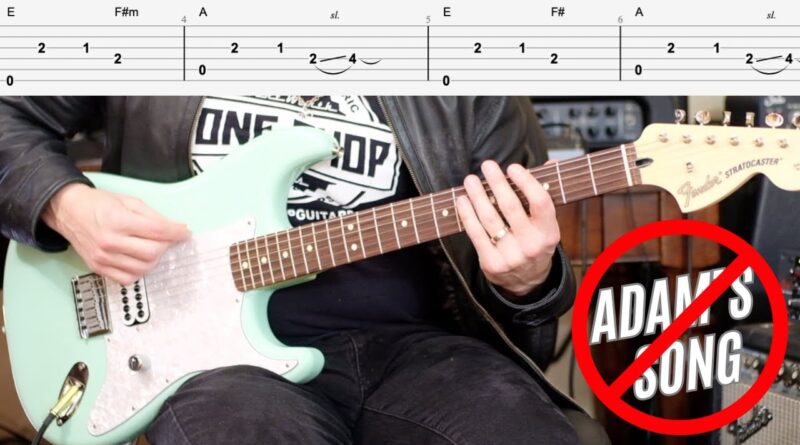 Top 10 blink-182 Guitar Riffs (with TAB!)