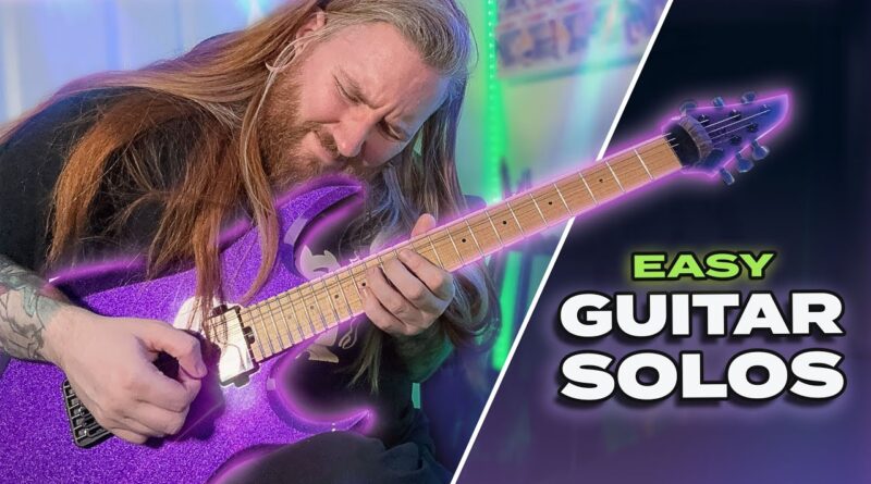 Top 20 Easy Guitar Solos Every Beginner Should Learn - Rock & Metal Classics